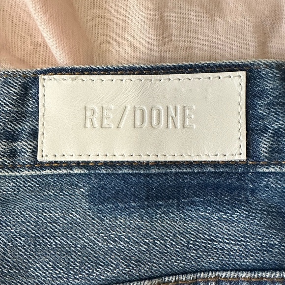 NWT Re/Done 70’s high rise stovepipe Jeans. - Picture 8 of 9